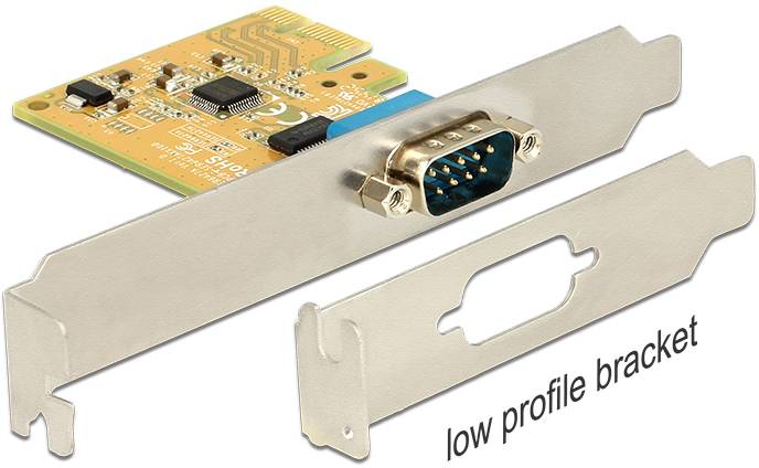 Delock 89444 PCI-Express Karte Seriell (9pol.) PCIe