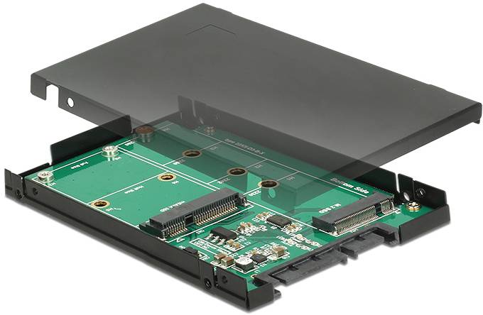 Delock 62866 Schnittstellen-Konverter [1x SATA - 1x M2, mSATA]