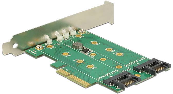 Delock 89518 PCI-Express Karte M.2, SATA PCIe