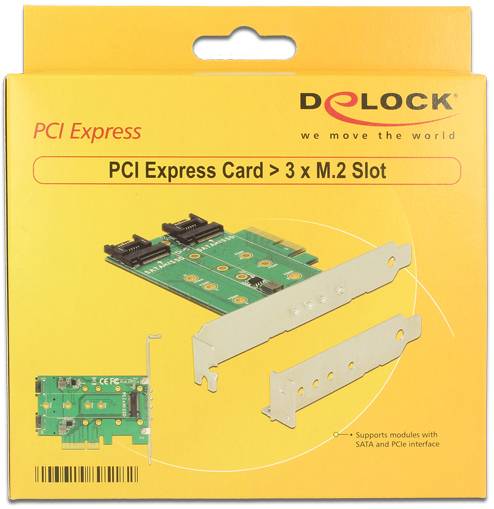 Delock 89518 PCI-Express Karte M.2, SATA PCIe