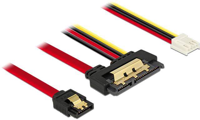 Delock Festplatten Anschlusskabel 30cm Schwarz