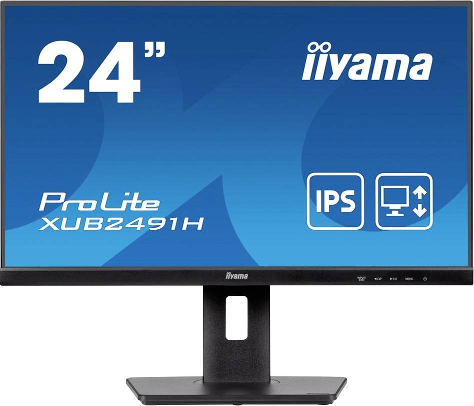 Iiyama ProLite XUB2491H-B1 LED-Monitor EEK E (A - G) 60.5cm (23.8 Zoll) 1920 x 1080 Pixel 16:9 0.5 ms HDMI®, DisplayPort