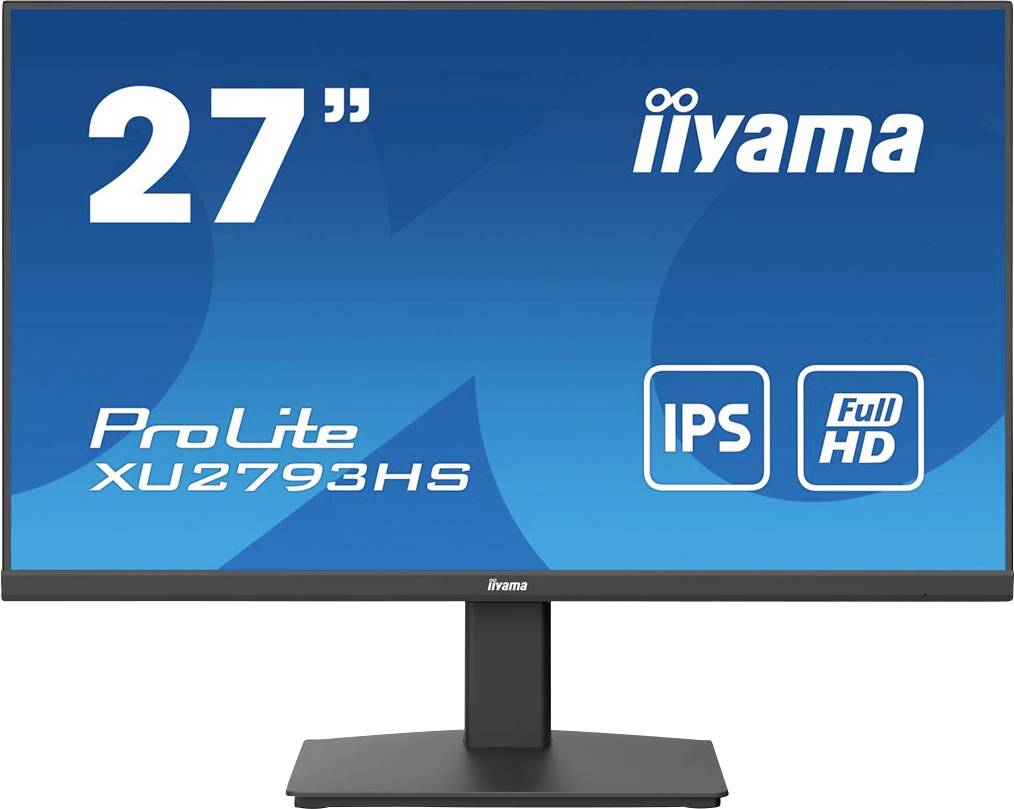 Iiyama ProLite XU2793HS-B7 LED-Monitor EEK E (A - G) 68.6 cm (27 Zoll) 1920 x 1080 Pixel 16:9 1 ms HDMI®, DisplayPort, Kopfhörer (3.5 mm Klinke) IP