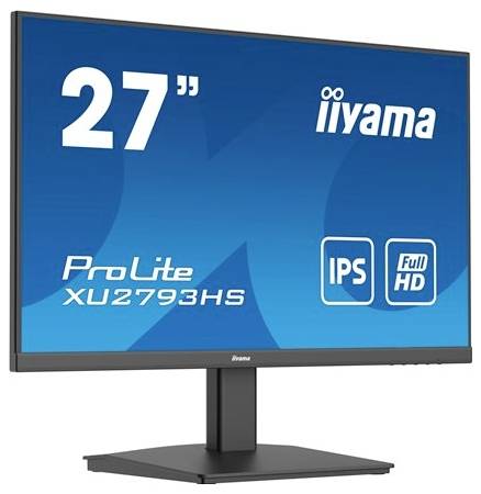 Iiyama ProLite XU2793HS-B7 LED-Monitor EEK E (A - G) 68.6 cm (27 Zoll) 1920 x 1080 Pixel 16:9 1 ms HDMI®, DisplayPort, Kopfhörer (3.5 mm Klinke) IP