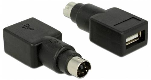 Delock Laufwerk, USB Adapter [1x PS/2-Stecker - 1x USB-A Buchse] 65898