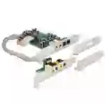 Delock 89640 7.1 Soundkarte, Extern Mini-PCI-Express externe Kopfhöreranschlüsse, externe Lautstärkenregelung, Digitalausgang Delock 89640 7.1 Soundkarte, Extern Mini-PCI-Express externe Kopfhöreranschlüsse, externe Lautstärkenregelung, Digitalausgang