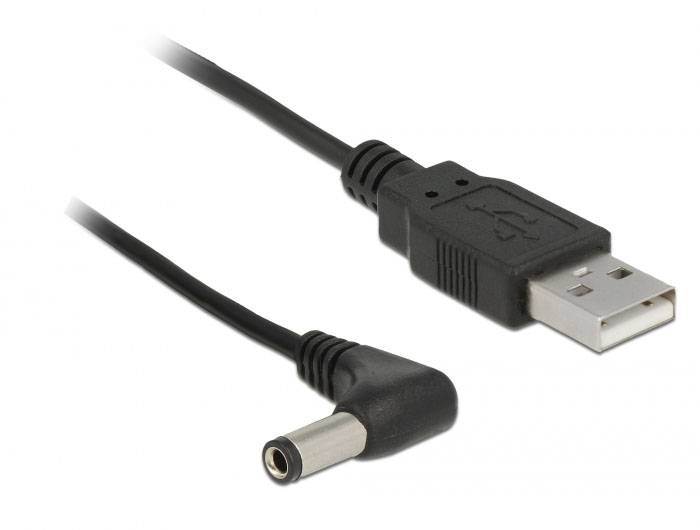 Delock Strom Anschlusskabel 1.5m Schwarz