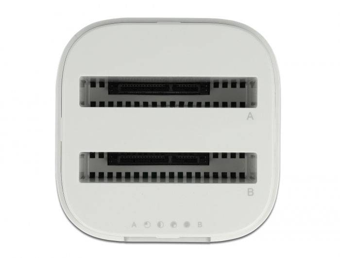 Delock 63084 USB-C®, SATA 6 Gb/s, DC-Buchse 3.5mm Festplatten-Dockingstation