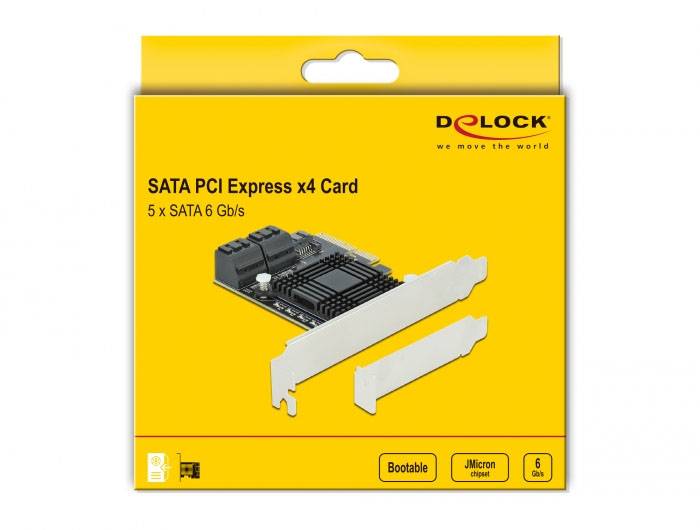 Delock 90498 PCI-Express Karte SATA PCIe