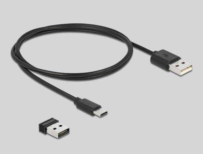 Delock 90507 2D Barcode-Scanner Bluetooth® 1D, 2D LED Schwarz, Orange Smartphone- / Tablet-Scanner