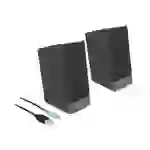 Delock 27001 2.0 PC-Lautsprecher Kabelgebunden 3W Schwarz Delock 27001 2.0 PC-Lautsprecher Kabelgebunden 3W Schwarz