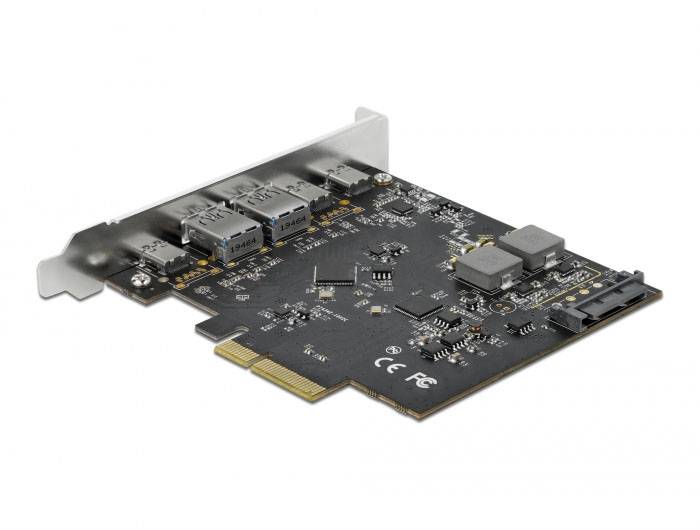 Delock 89074 PCI-Express Karte USB-A (USB 3.2 Gen 2) PCIe