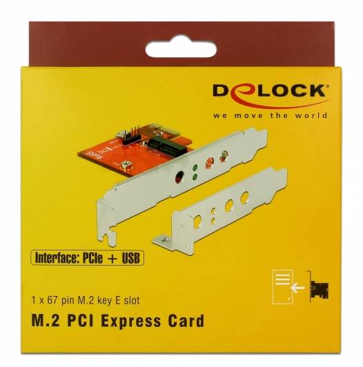 Delock 89889 PCI-Express Karte M.2 PCIe