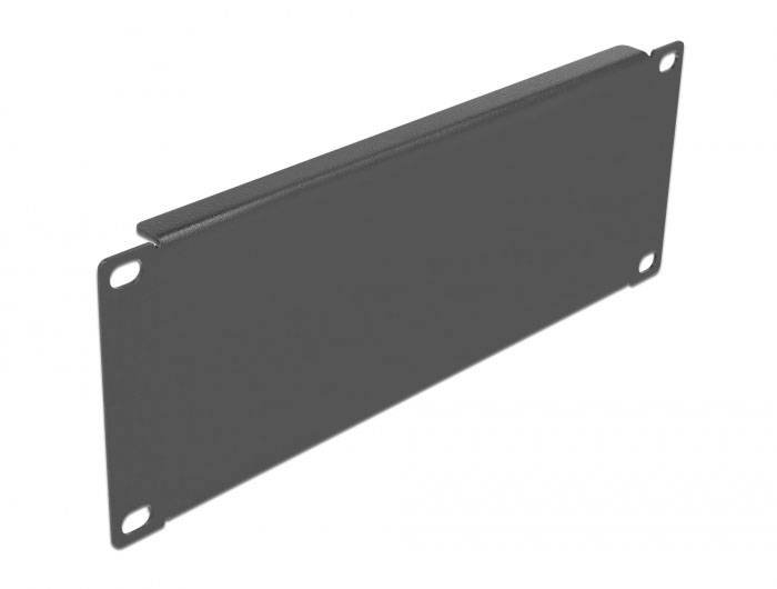 Delock 66661 10 Zoll Netzwerkschrank-Blindabdeckung Schwarz