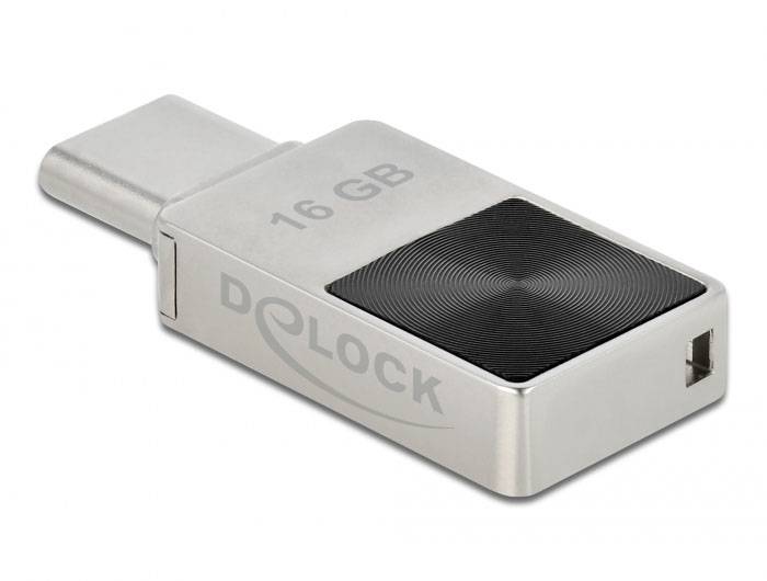 Delock 54082 USB-Stick 16GB Silber 54082 USB-C®