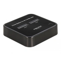Delock 64177 USB-C® Festplatten-Dockingstation mit Clone-Funktion Delock 64177 USB-C® Festplatten-Dockingstation mit Clone-Funktion