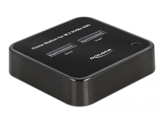 Delock 64177 USB-C® Festplatten-Dockingstation mit Clone-Funktion