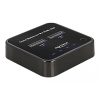 Delock 64177 USB-C® Festplatten-Dockingstation mit Clone-Funktion Delock 64177 USB-C® Festplatten-Dockingstation mit Clone-Funktion