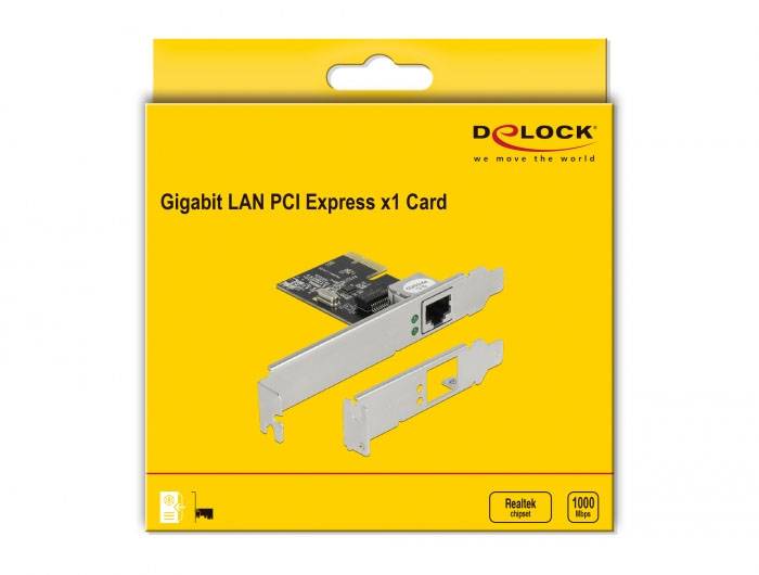 Delock 89189 PCI-Express Karte RJ45 PCIe