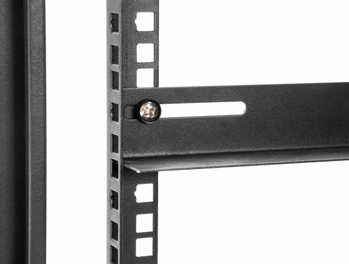 Delock 66867 19 Zoll Tragplatte Geeignet für Schranktiefe: 300mm Schwarz