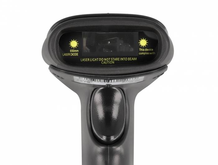 Delock 90564 1D Barcode-Scanner Bluetooth® 1D Laser Schwarz Hand-Scanner