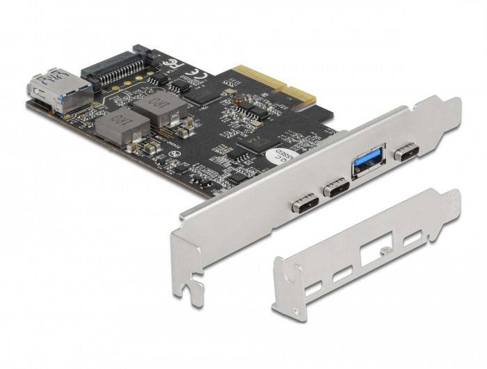 Delock 90060 PCI-Express Karte USB-A (USB 3.2 Gen 2) PCIe