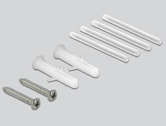 Delock 85921 LWL-Dose Weiß 1St.