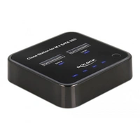 Delock 64178 USB-C® Festplatten-Dockingstation mit Clone-Funktion Delock 64178 USB-C® Festplatten-Dockingstation mit Clone-Funktion