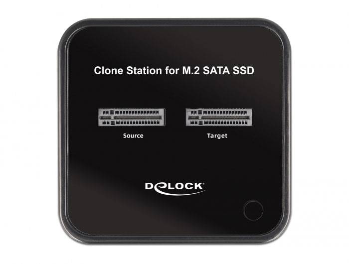 Delock 64178 USB-C® Festplatten-Dockingstation mit Clone-Funktion