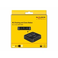 Delock 64178 USB-C® Festplatten-Dockingstation mit Clone-Funktion Delock 64178 USB-C® Festplatten-Dockingstation mit Clone-Funktion