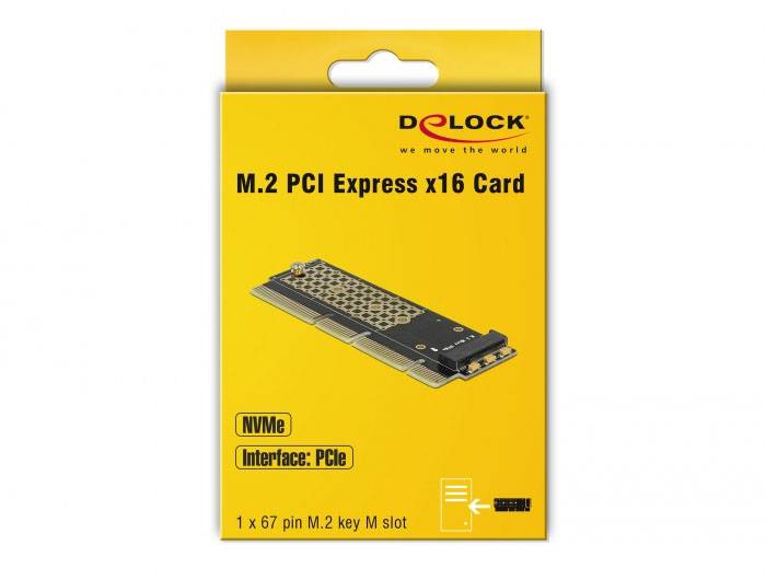 Delock 90303 PCI-Express Karte M.2 PCIe