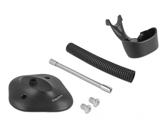 Delock 90555 Barcode-Scanner-Halterung Schwarz
