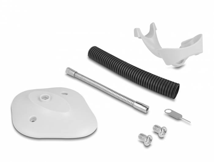 Delock 90565 1D Barcode-Scanner Kabelgebunden 1D Laser Schwarz, Grau Hand-Scanner