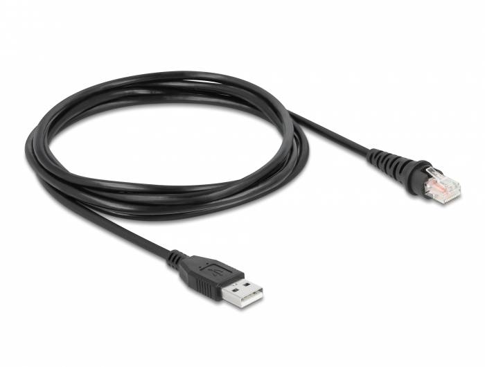 Delock 90598 Scanner-USB-Kabel Schwarz