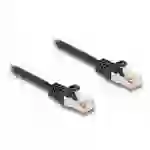 Delock 80185 RJ50 Netzwerkkabel, Patchkabel S/FTP 0.25m Schwarz 1St. Delock 80185 RJ50 Netzwerkkabel, Patchkabel S/FTP 0.25m Schwarz 1St.