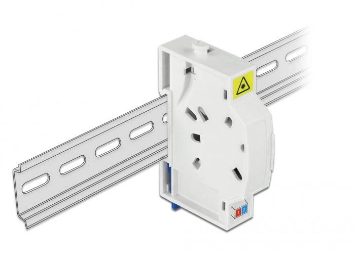 Delock 85922 LWL-Dose Weiß 1St.