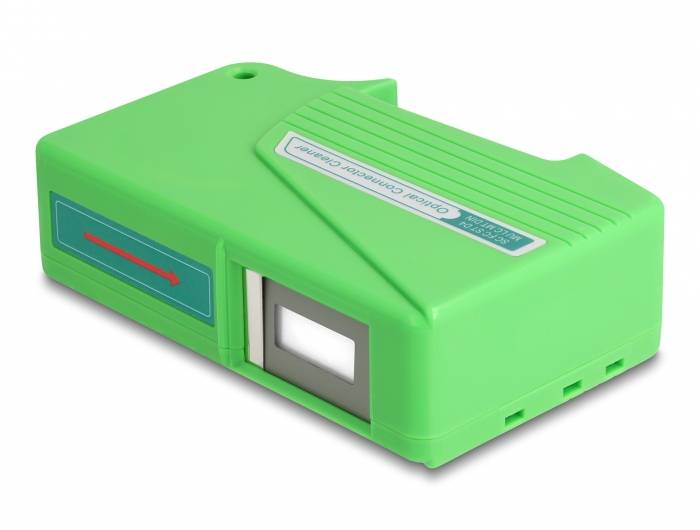 Delock 87285 LWL-Reinigungskoffer Grün 1St.