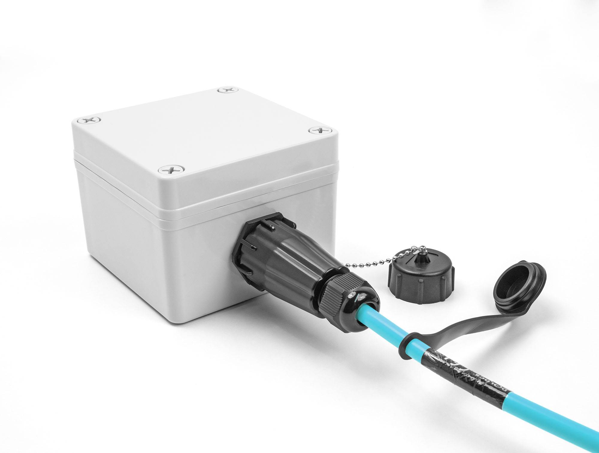 Delock 87889 Glasfaser LWL Anschlusskabel 2m Aquablau [1x LC-Stecker - 1x LC-Stecker] 50/125 µ Multimode OM3