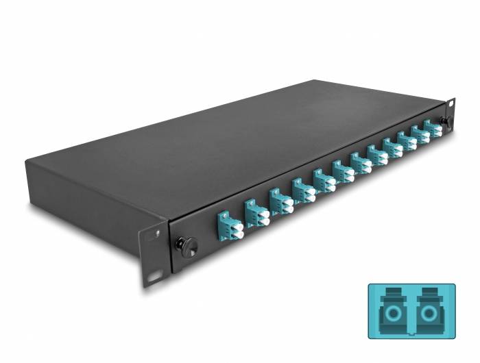 Delock 67004 LWL-Spleißbox 1 HE