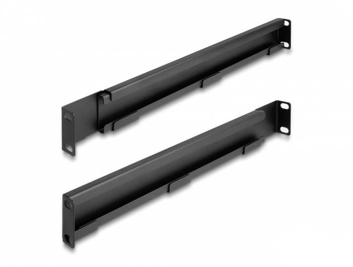 Delock 66885 19 Zoll Tragplatte Schwarz