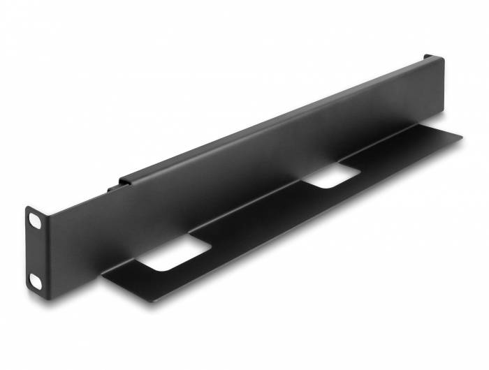 Delock 66885 19 Zoll Tragplatte Schwarz