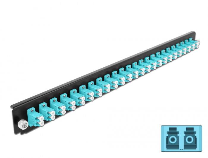 Delock 43360 LWL-Frontblende 1 HE