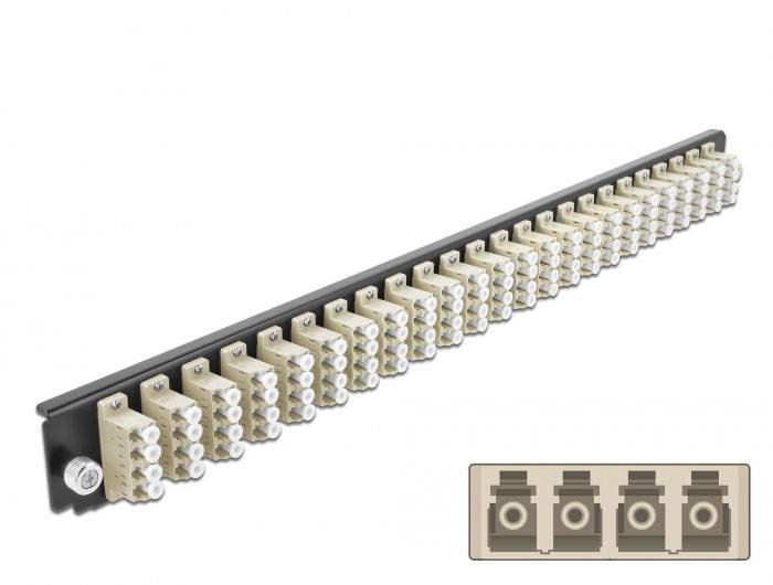 Delock 43371 LWL-Frontblende 1 HE