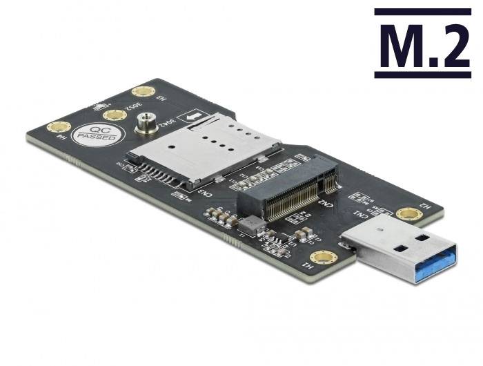 Delock 63166 Schnittstellen-Konverter [1x USB 3.0 - 1x M2]