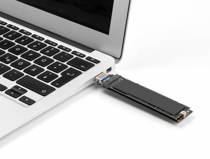 Delock 64197 Schnittstellen-Konverter [1x M2, SATA - 1x USB 3.2 Gen 2]