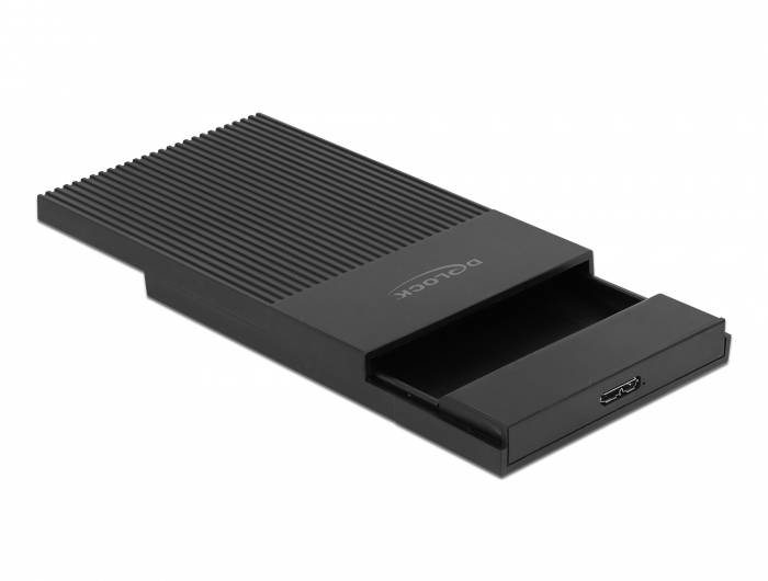 Delock 42011 6.35cm (2.5 Zoll)-Festplattengehäuse 2.5 Zoll