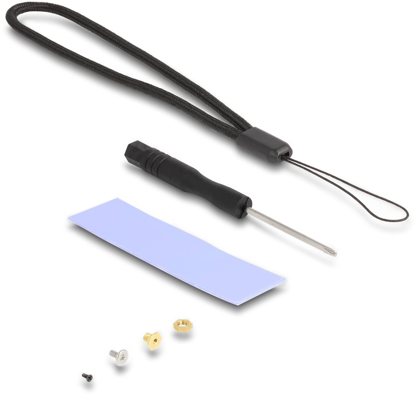 Delock 42021 Externes Gehäuse für M.2 PCIe NVMe SSD USB-A, M.2 10 GBit/s M.2 PCIe NVMe 2280, 2260, 2242, 2230 42021