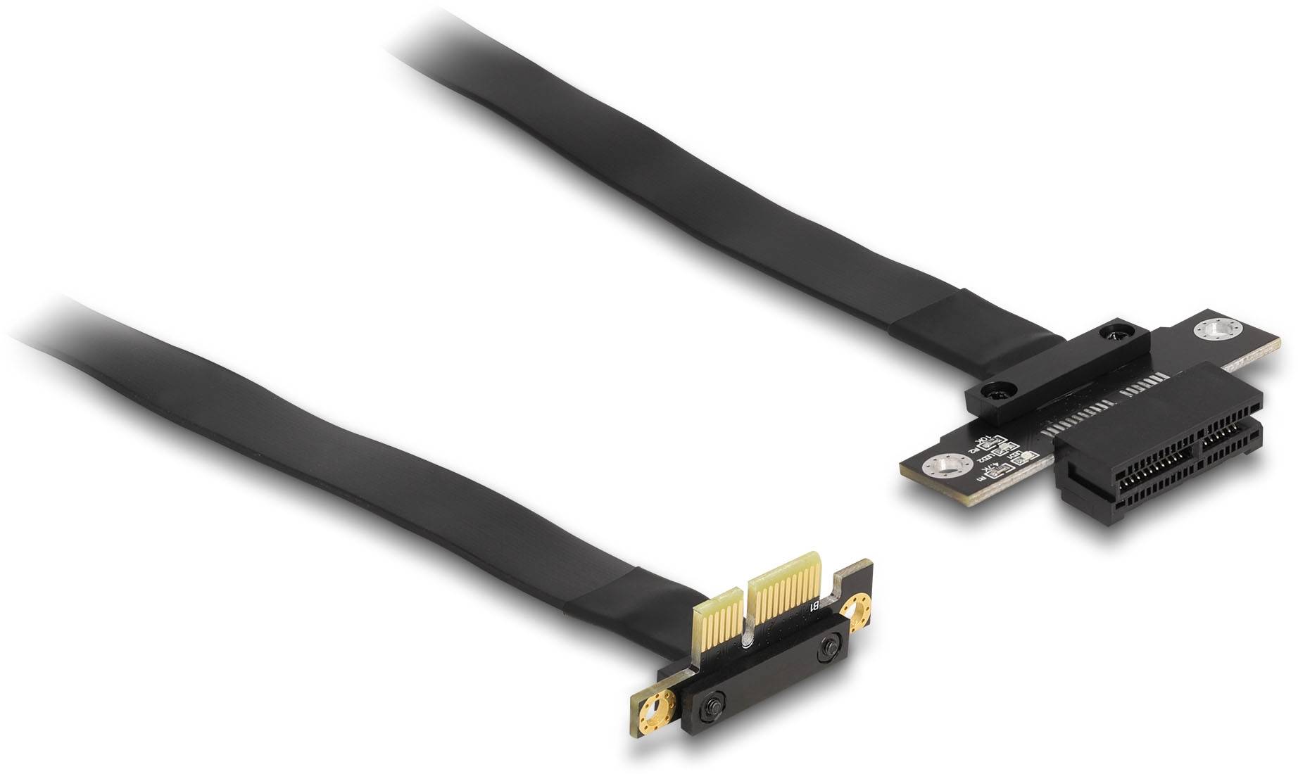 Delock PCIe Riser Kabel 0.6m Schwarz 88024