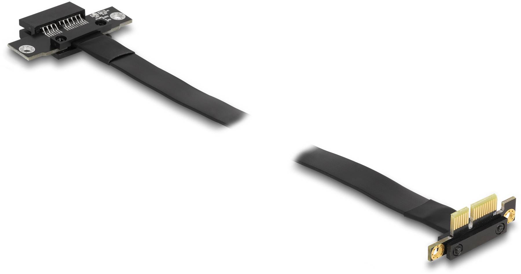 Delock PCIe Riser Kabel 0.6m Schwarz 88024