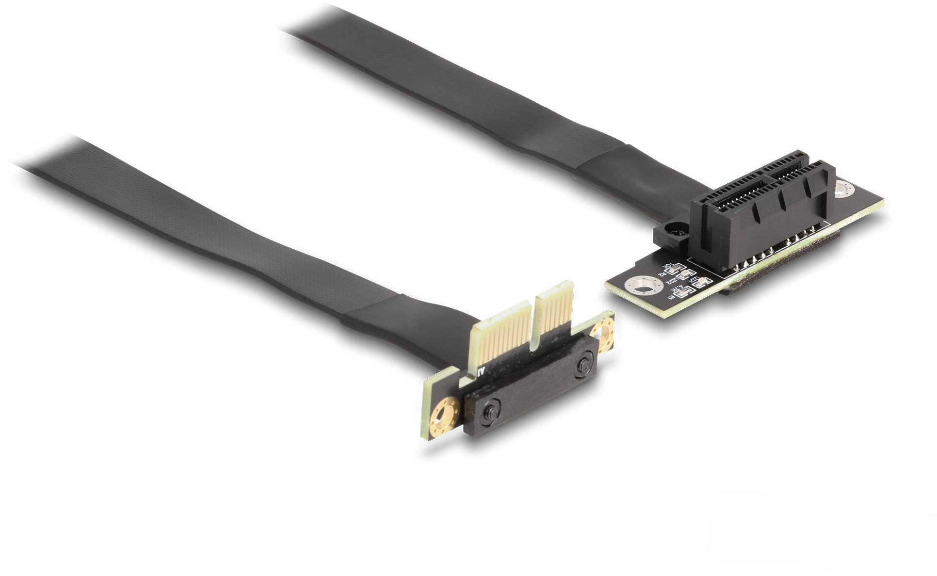 Delock PCIe Riser Kabel 0.6m Schwarz 88043